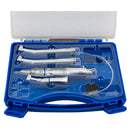 2pcs 2Hole High Speed Handpiece+1pc 4Hole Low Speed Handpiece+1pc dental box