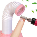 60W Portable Dental Vacuum Cleaner Lab Desktop Dust Collector With LED