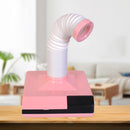 60W Portable Dental Vacuum Cleaner Lab Desktop Dust Collector With LED