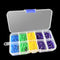 800pcs Dental Disposable Diastema Wedges Plastic Wedges 4 Sizes 4 Colors