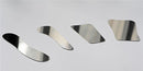 Dental Lab 4pcs Stainless Steel Mirror and Photographic Black Background Board