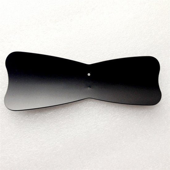 Dental Lab 4pcs Stainless Steel Mirror and Photographic Black Background Board