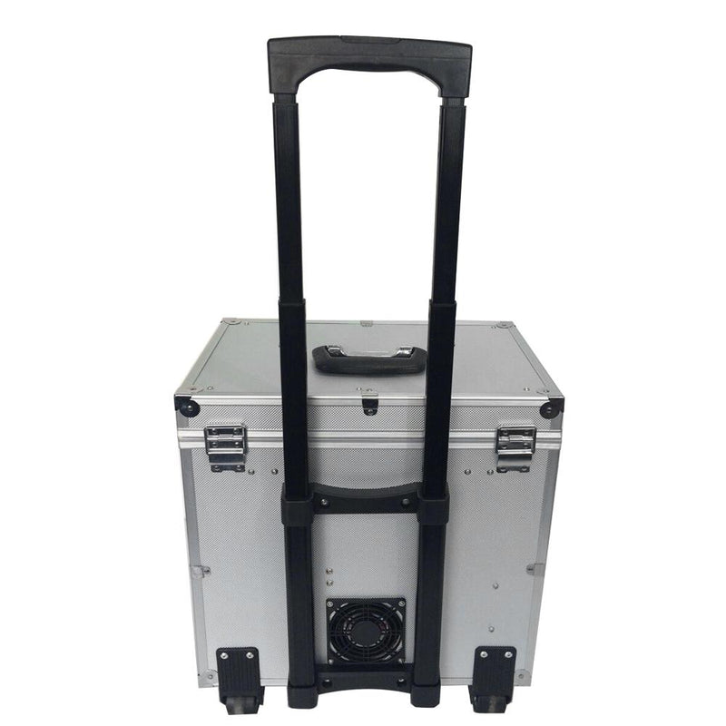 Mobile Dental Portable Rolling Case Delivery Unit /Three Way Syringe /Suction System 4 Holes