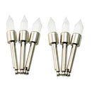 100 Pcs Dental Prophy Brush White Nylon Tapered Type Polishing Brush