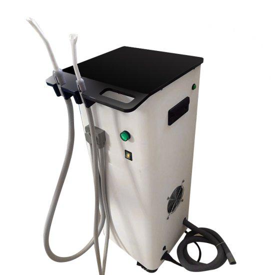 Portable Dental Suction Unit - 370W Mobile Medical Vacuum Pump for Clinic & Home Use