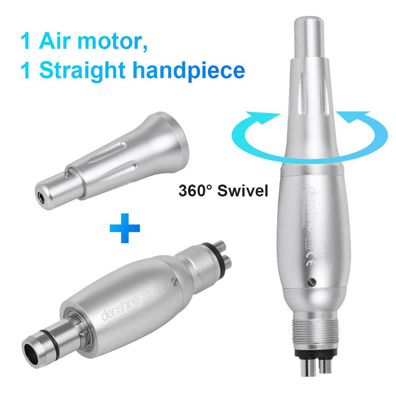 Dental Low Speed Handpiece Kit with 360° Swivel Prophy Motor & 4:1 Contra Angle
