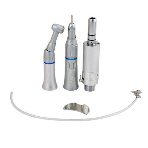 Low Speed Handpiece Dental Push Button 2 Hole Contra Angle E-type Air Motor Kit