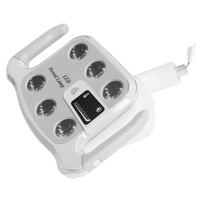 Enhance Your Dental Practice with the Operation Light for Dental Unit Chair - Shadowless 9W Lamp with Adjustable Color Temperature & LCD Display (φ22mm Joint)