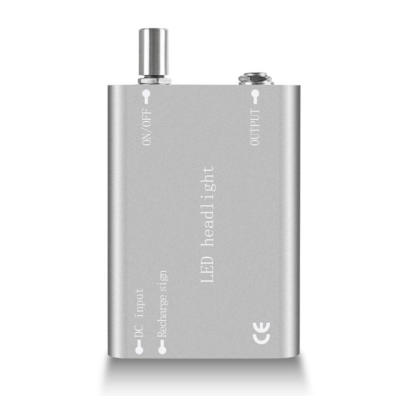 Dental Headlamp Battery for Head Light Lamp Battery Back Up Silver