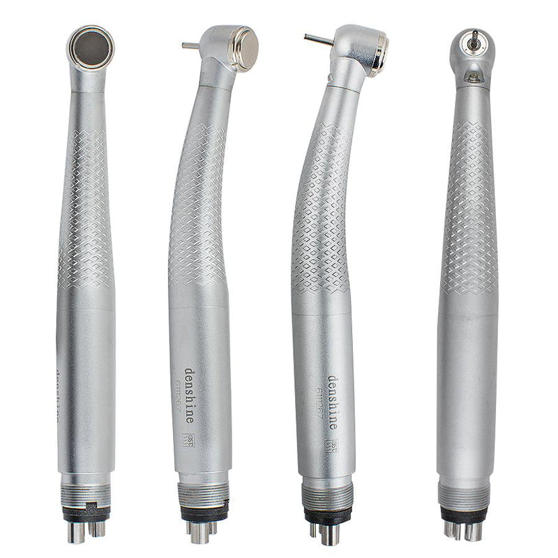 3-Way Push-Button LED High-Speed Handpiece with 4-Hole Connection