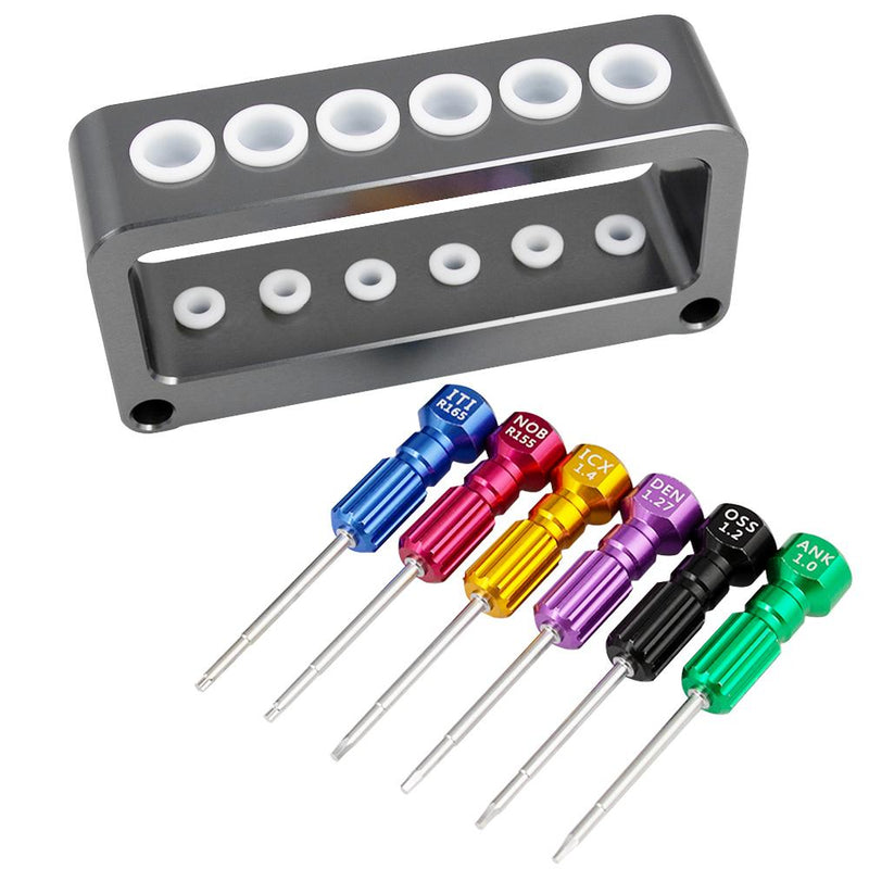 Dental Implant Screw Driver Kit  - Essential 6pc Set for Effective Restoration Surgery & Implant Tools