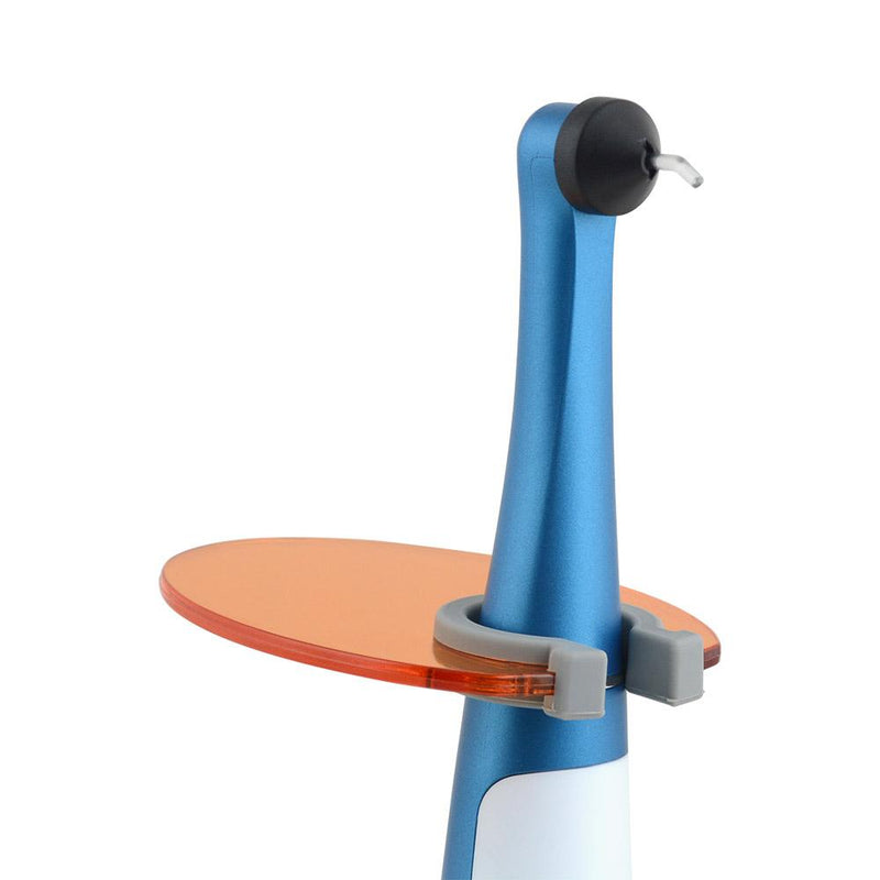 Cordless Dental LED Curing Light - 2500mW/cm², 385-515nm, 7 Lenses, 2 Modes