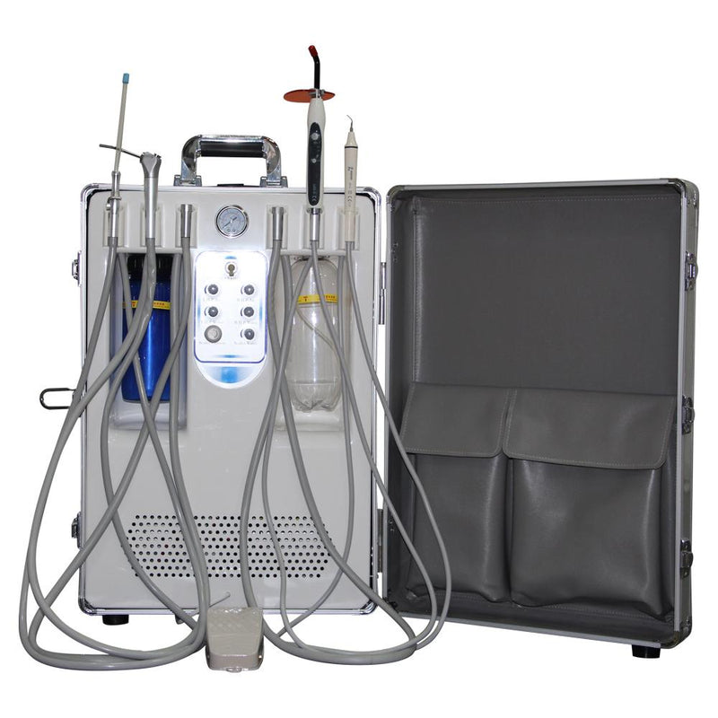Dental Portable All in One Delivery Unit with LED Curing Light Ultrasonic Scaler