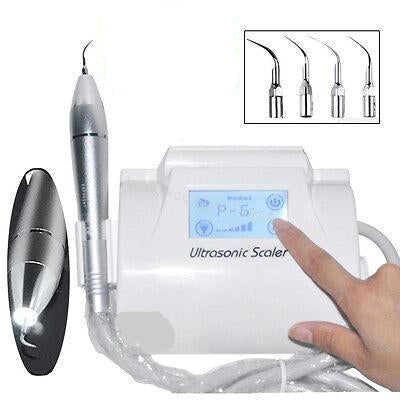 Dental Ultrasonic Scaler Handpiece with Detachable Tips - Fiber Optic Scaling and Light for Precise Cleaning in Dentistry
