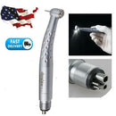 Dental Handpiece with 3-Way Spray & Light - High-Speed Fiber Optic Drill for Fast