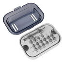 Dental Implant Torque Wrench Ratchet Kit, 14-Piece Set