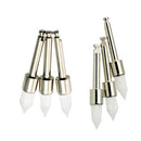 100 Pcs Dental Prophy Brush White Nylon Tapered Type Polishing Brush