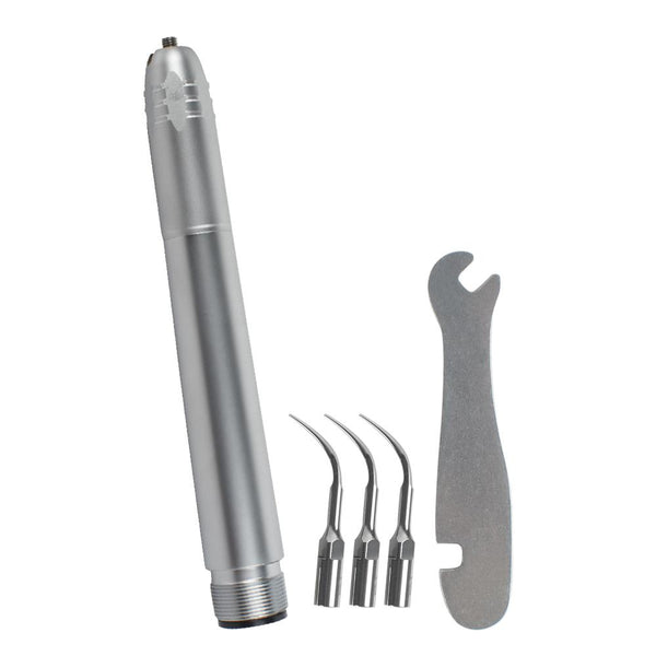 Dental Hygiene Piezo Ultrasonic Air Scaler Handpiece - Includes 3 Tips