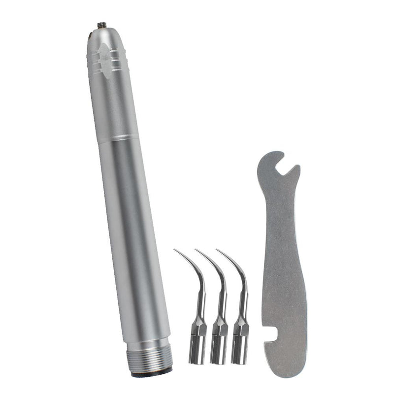 Dental Hygiene Piezo Ultrasonic Air Scaler Handpiece - Includes 3 Tips