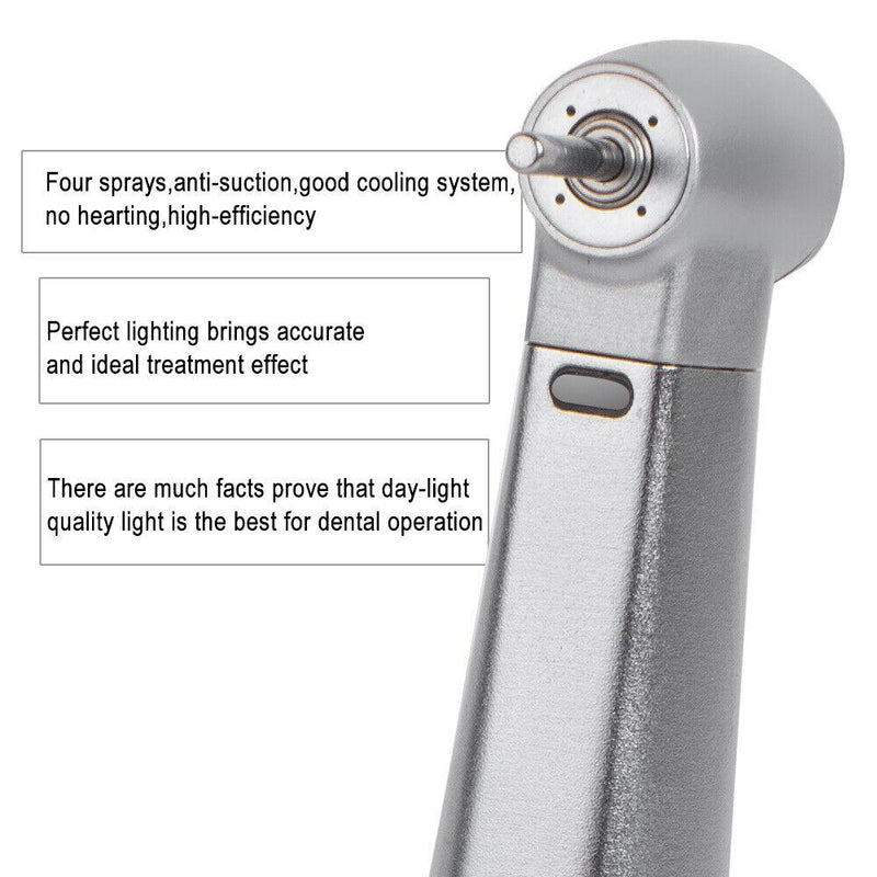 Upgrade Your Dental Practice with Denshine's  MINI Head 1:5 Push Button Handpiece, Featuring Internal Spray & Fiber Optic for Fast & Accurate Procedures