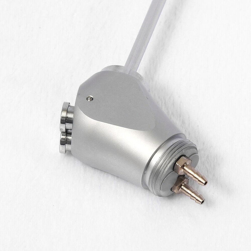 Dental Air Water Spray Triple 3 Way Syringe Handpiece + 2 Nozzles Tips Tubes