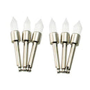 100 Pcs Dental Prophy Brush White Nylon Tapered Type Polishing Brush