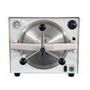 18L Automatic Vacuum Steam Sterilizer - Dental Autoclave with Pressure Gauge & Display