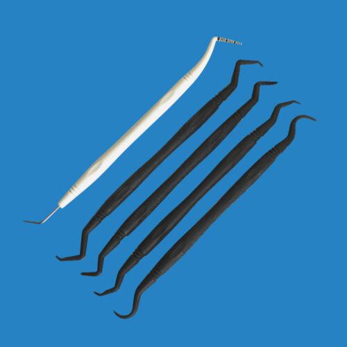 Dental Carbon Fibre Implant Scaler Kits-6PCs