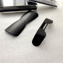 Dental Lab 4pcs Stainless Steel Mirror and Photographic Black Background Board