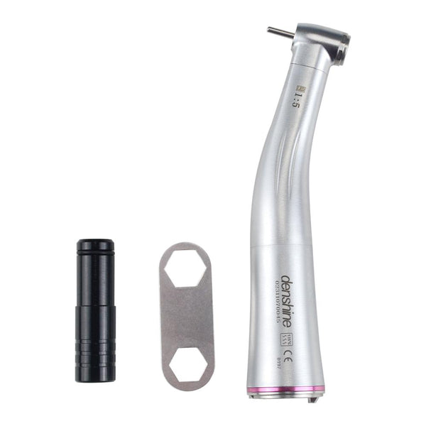 Upgrade Your Dental Practice with Denshine's  MINI Head 1:5 Push Button Handpiece, Featuring Internal Spray & Fiber Optic for Fast & Accurate Procedures