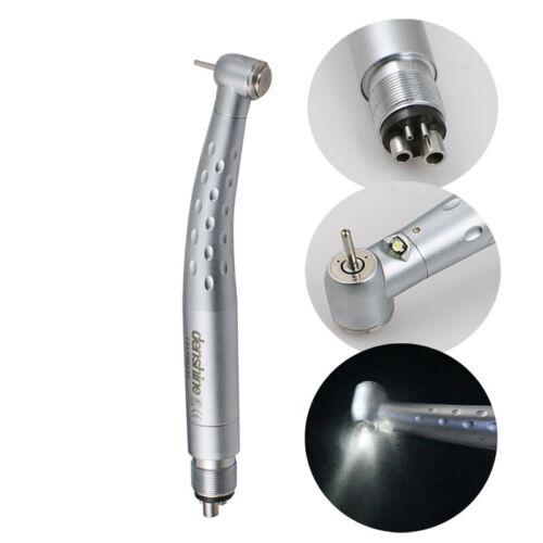Dental Handpiece with 3-Way Spray & Light - High-Speed Fiber Optic Drill for Fast