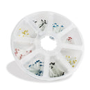 Dental Fiber Post Kit, 200-Piece Glass Quartz Restorative Set (1.2-1.8mm Diameter)