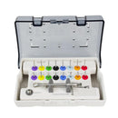 Professional Advanced Universal Prosthetic Kit - 16 Drivers & 132°C Autoclavable Torque Wrench for Dental Implant Surgery