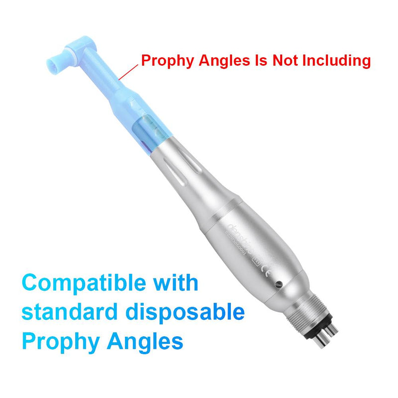 Dental Low Speed Handpiece Kit with 360° Swivel Prophy Motor & 4:1 Contra Angle