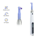 6-Speed LCD Polishing Motor - Wireless Prophy Handpiece with 2 Angles, 3000RPM Max