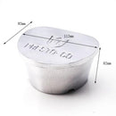 Dental Aluminum Duplicating Flasks dental Lab Equipment