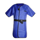 Lead Equivalent X-Ray Protective Gloves - 0.35 mmPb, Blue Long Sleeve, Single Layer