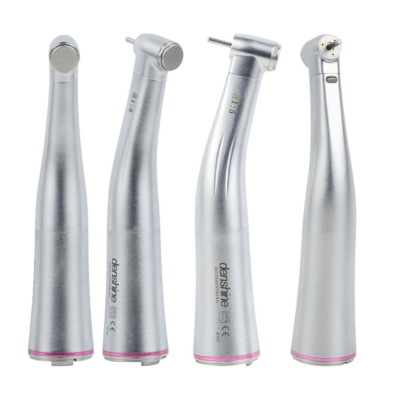 Upgrade Your Dental Practice with Denshine's  MINI Head 1:5 Push Button Handpiece, Featuring Internal Spray & Fiber Optic for Fast & Accurate Procedures