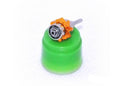 New Dental Cartridge Golden Ceramic Rator for Optic Fiber LED Handpiece with Standard Torque Push and Ceramic Bearing by Denshine - High Precision and Durability Guaranteed