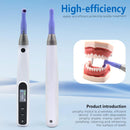 6-Speed LCD Polishing Motor - Wireless Prophy Handpiece with 2 Angles, 3000RPM Max