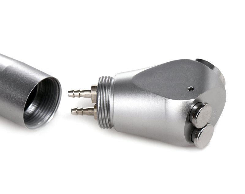 Dental Air Water Spray Triple 3 Way Syringe Handpiece + 2 Nozzles Tips Tubes