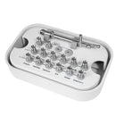 Dental Implant Torque Wrench Ratchet Kit, 14-Piece Set