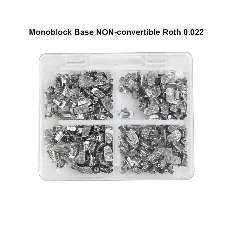 Orthodontic Buccal Tubes - 80-Pack, Roth 0.022" for First Molars (Non-Convertible)