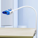 10-LED Dental Whitening Lamp with Adjustable Arm Holder for Tabletop Use