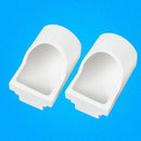 2 Dental Lab Hooded Casting Quartz Crucibles