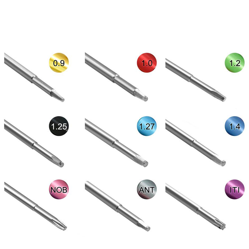 9Pcs Dental Implant Screwdriver Tools Kit