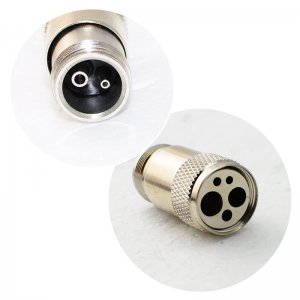 Dental High Fast Speed Handpiece Tubing Adapter Changer 2 Holes to 4 Holes