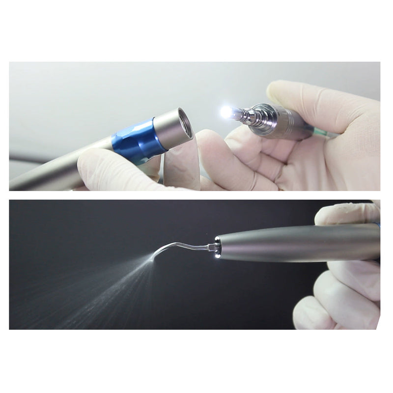 Dental Air Scaler Handpiece with LED Fiber 3 Torques