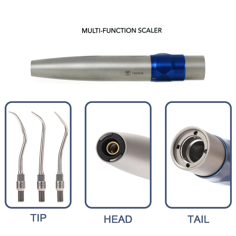 Dental Air Scaler Handpiece with LED Fiber 3 Torques