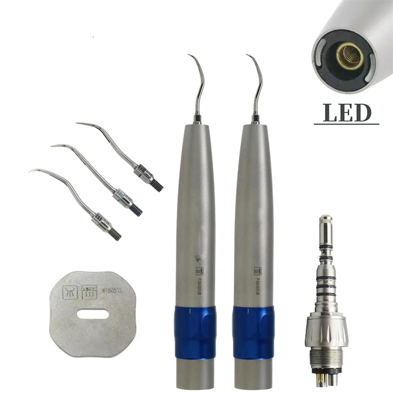 Dental Air Scaler Handpiece with LED Fiber 3 Torques